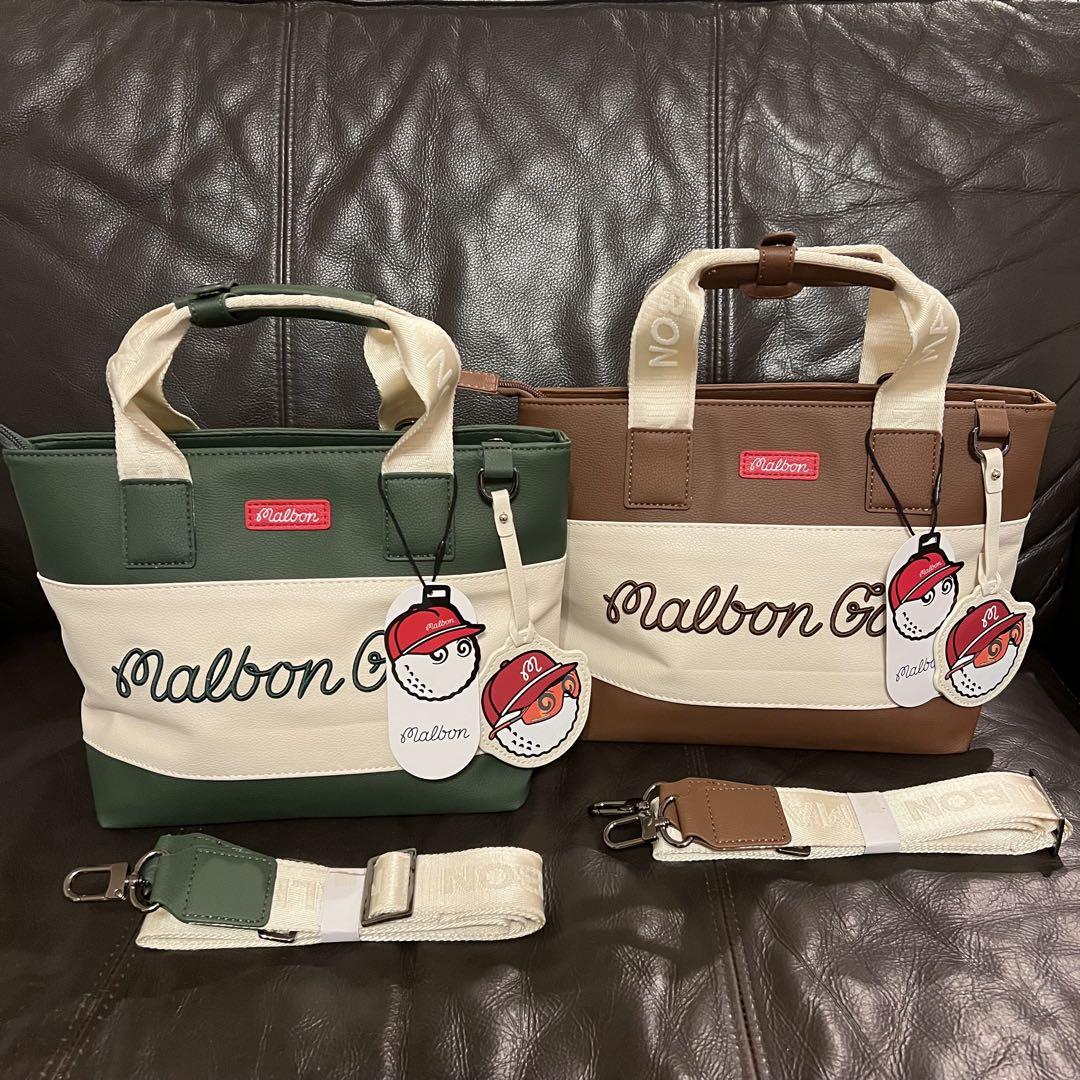 MALBON GOLFマルボンゴルフ カートバッグ トートバッグ グリーン