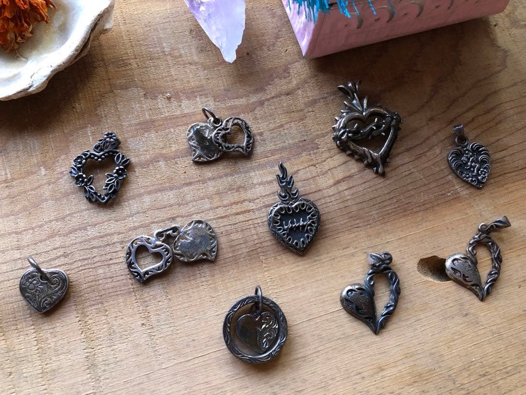 今季ブランド LOVE ペンダントヘッド♡シルバー925 各種パーツ - www