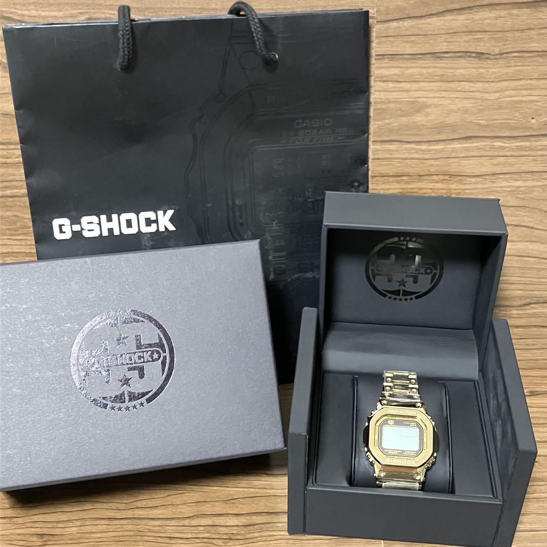 限定品 B5000TFG-9JR G-SHOCK ゴールド 腕時計 Gショック