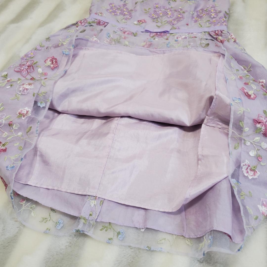 150cm TOCCA トッカ 刺繍ドレス ワンピース