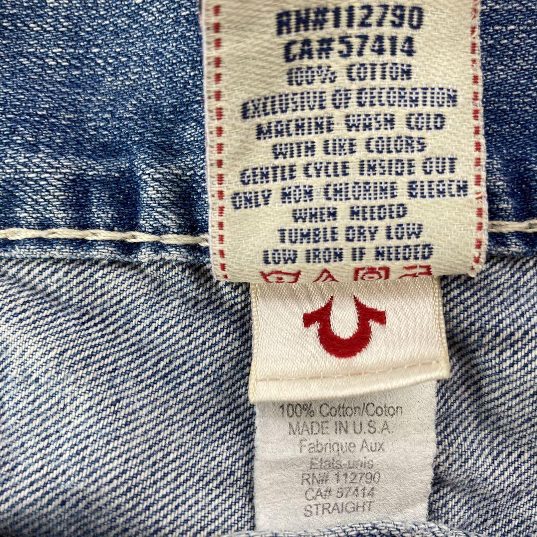 TRUE RELIGION STRAIGHT　トゥルーレリジョン 30