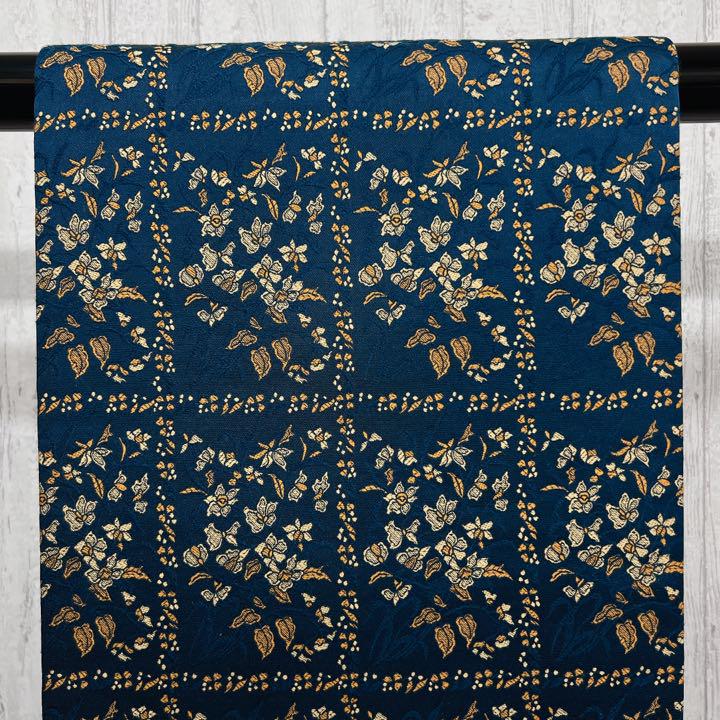 48%割引新到着 専用2点目 紺青色に草花が織られた名古屋帯 着物 着物 レディース-EQRENTAL.MX 48%割引新到着 専用2点目 紺青色に草花が織られた名古屋帯 着物 着物 レディース-EQRENTAL.MX