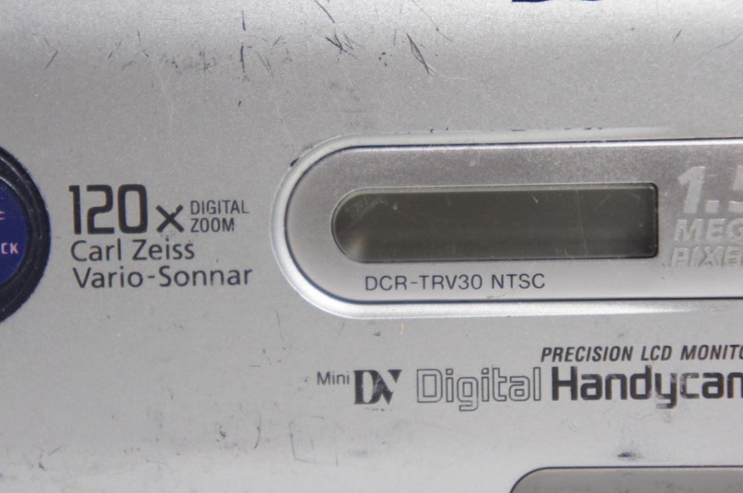 撮影再生OK☆DCR-TRV30 SONY MiniDVビデオカメラ 425 - メルカリ