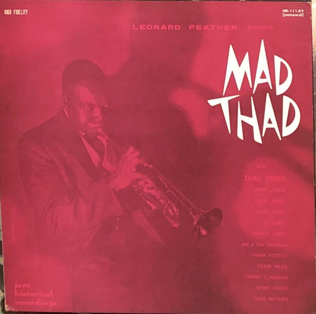 売れ筋がひ贈り物！ Mad – Jones 国内初出盤】Thad Thad メルカリ - 洋楽