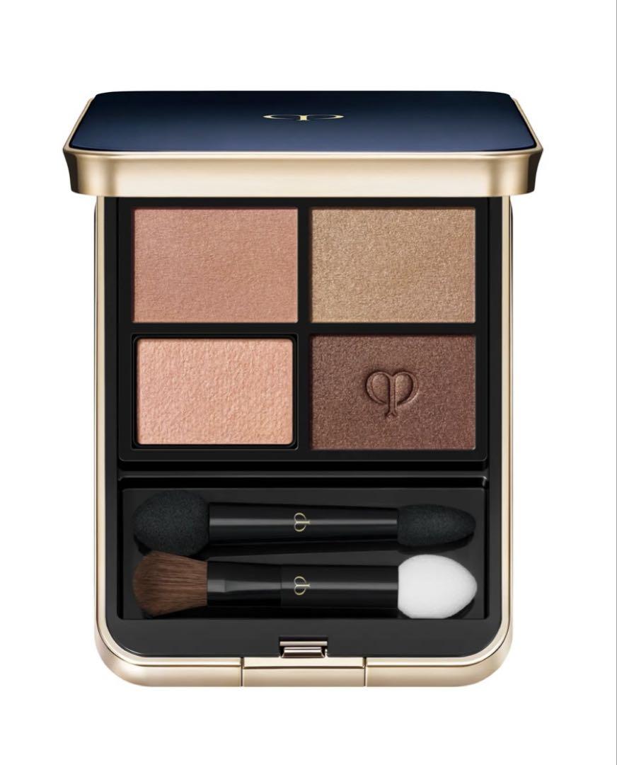 クレドポーボーテ　オンブルクルールクアドリ 502 未開封品＆ポーチ cle de peau BEAUTE 数量限定 クレ・ド・ポー ボーテ オンブル