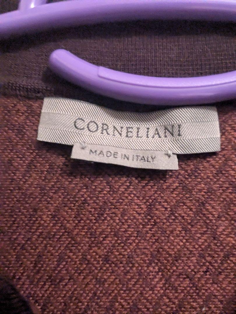 CORNELIANI ブラウン 長袖ポロシャツ コルネリアーニ CORNELIANI ブラウン 長袖ポロシャツ コルネリアーニ
