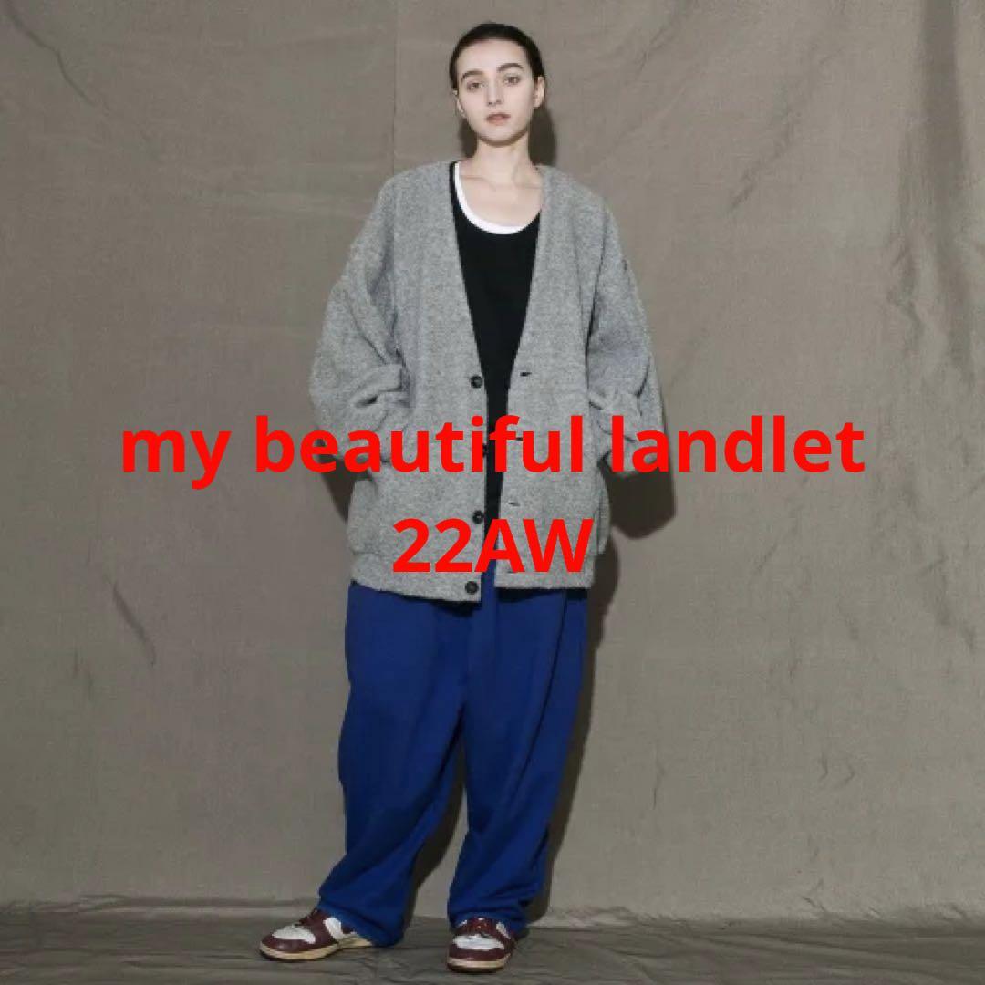 【22AW my beautiful landlet BIG CARDIGAN】