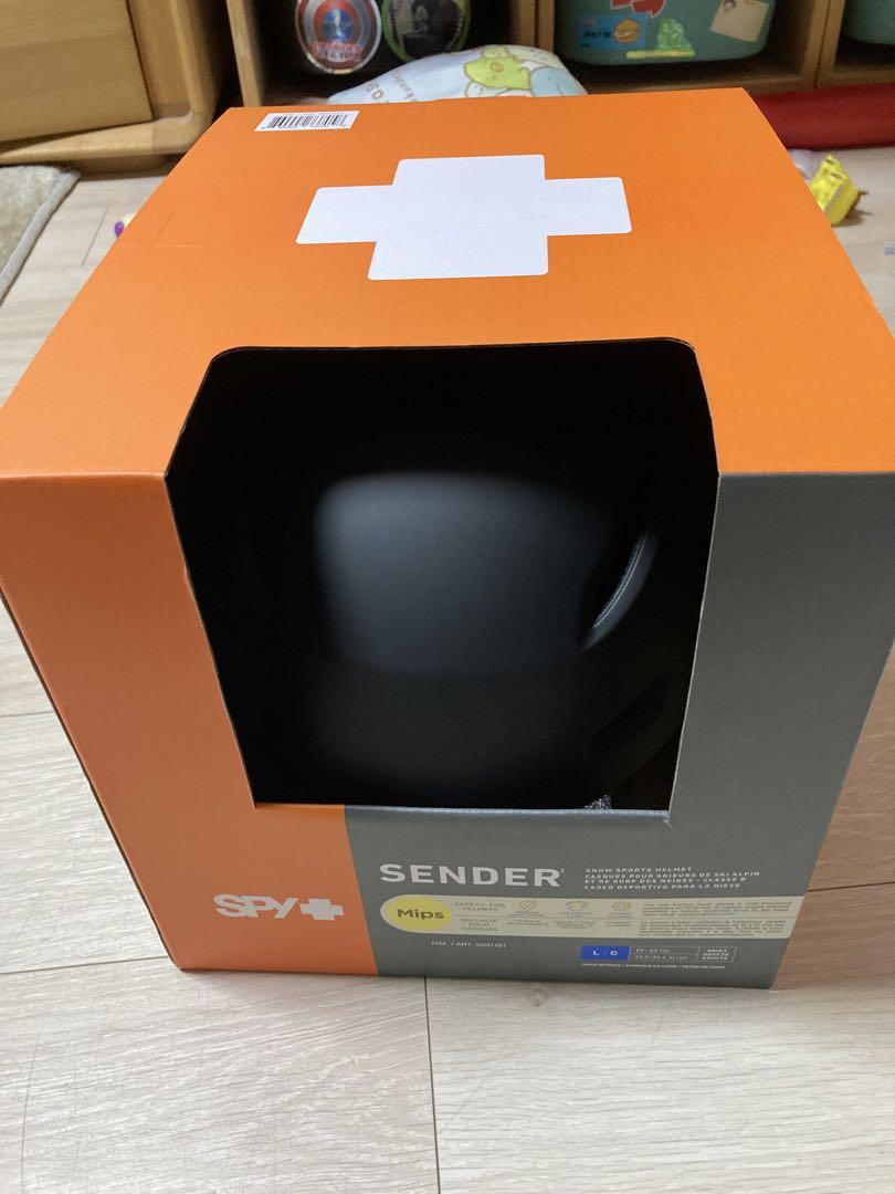 SPY Sender ヘルメット MIPS マットブラック