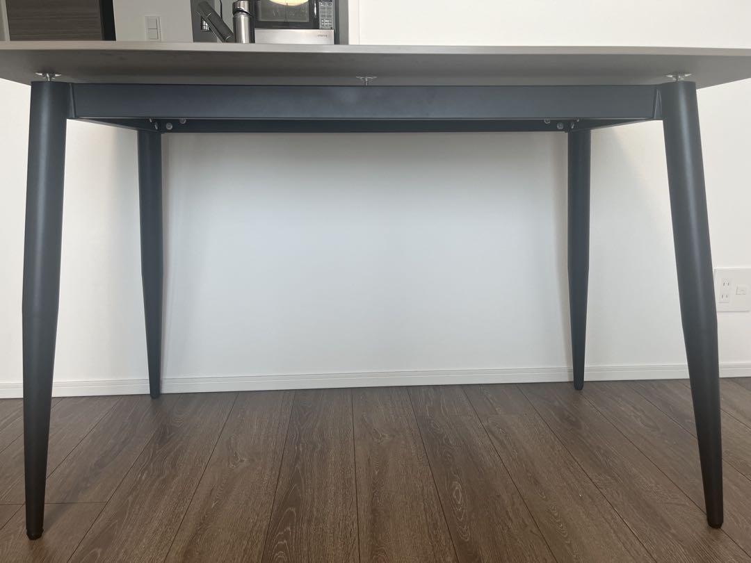 【高額売筋】 美品】セラミック ダイニングテーブル(120cm×70cm) ダイニングテーブル