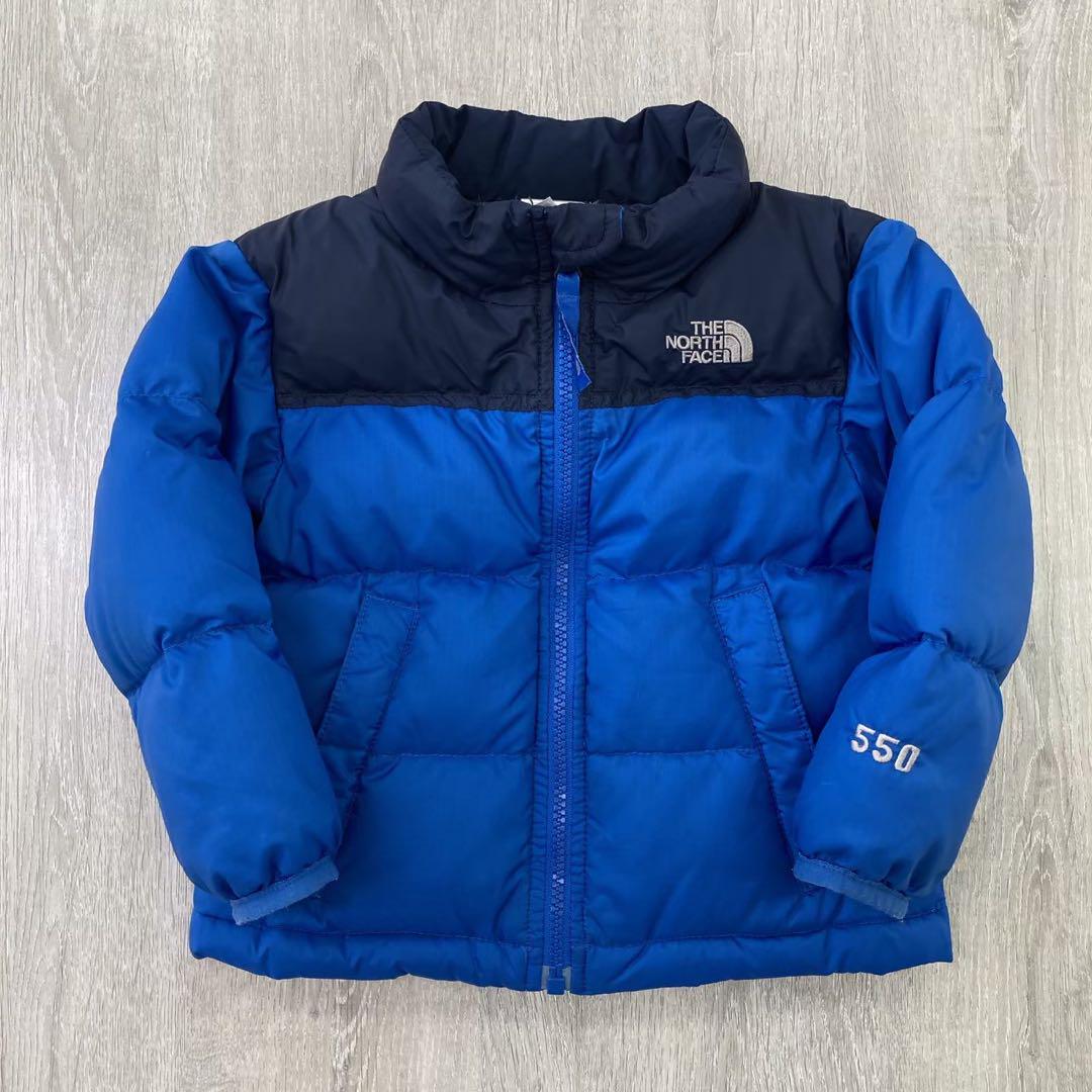 本日限定 ノースフェイス US規格 550FIL ヌプシ ブルー 95相当