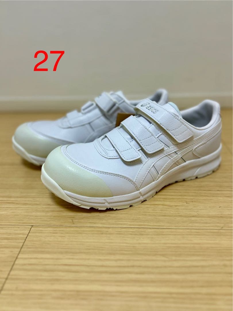 ASICS アシックス CP301 White 27cm 安全靴27cm・asics