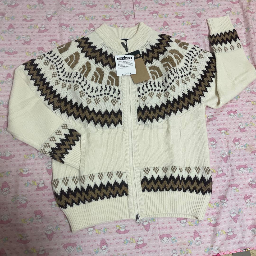 ノースフェイスハーフドームノルディックドライバーズニットM・THE NORTH FACE