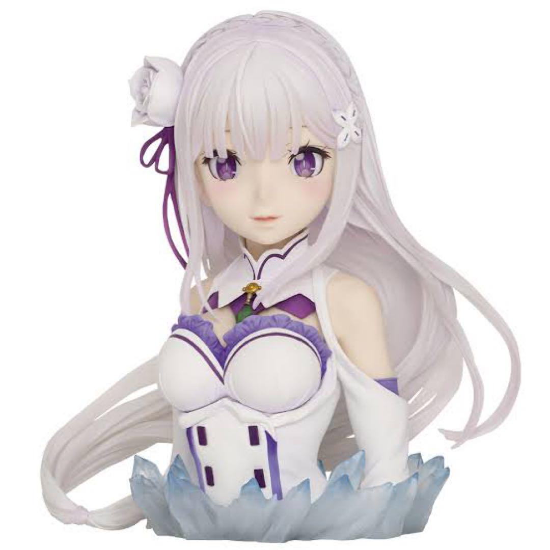最終値下げ希少エミリア アートスケールフィギュア 約23cm バンダイ 最終値下げ希少エミリア アートスケールフィギュア 約23cm