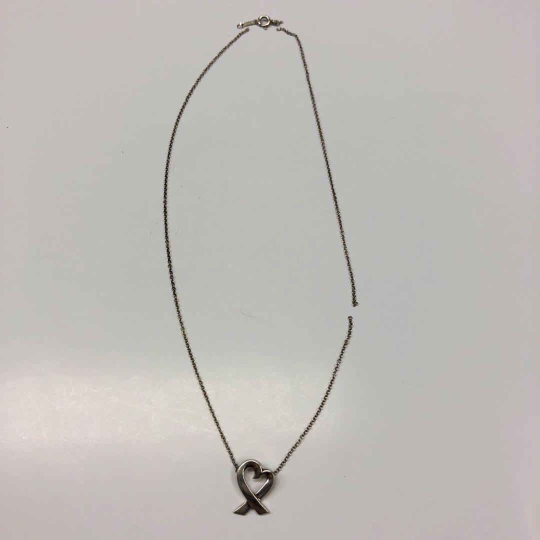 【セール】 ティファニー JJB15-7 ラヴィングハート チェーン ネックレス アクセサリー