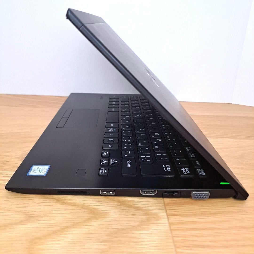 VAIO ノートパソコン オフィス付き Webカメラ 高性能 黒 爆速SSD