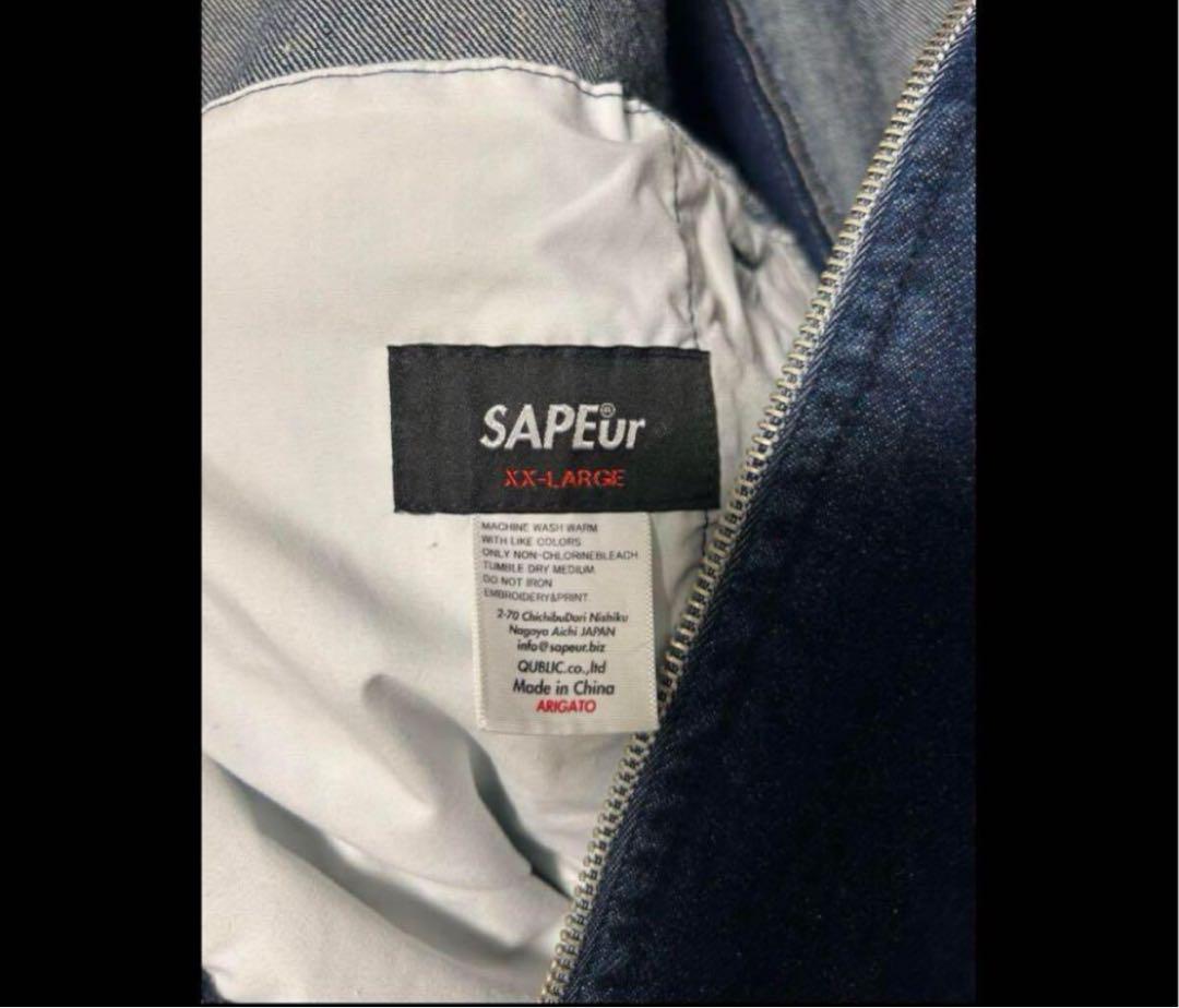SAPEur DENIM SETUP セットアップ XXL サプール 上下セット
