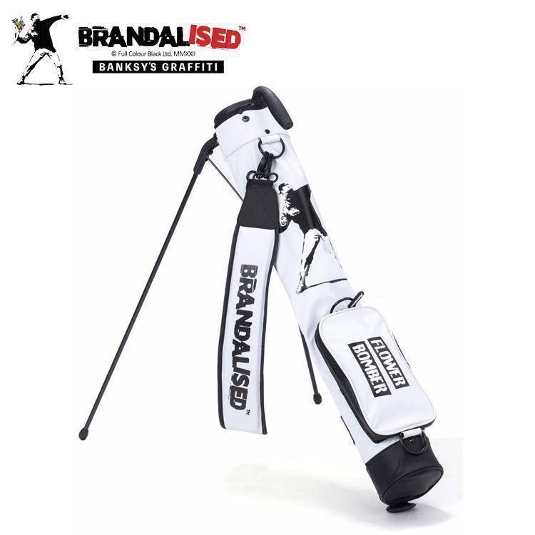 新品 バンクシー BANKSY セルフスタンドバッグ フラワーボンバー