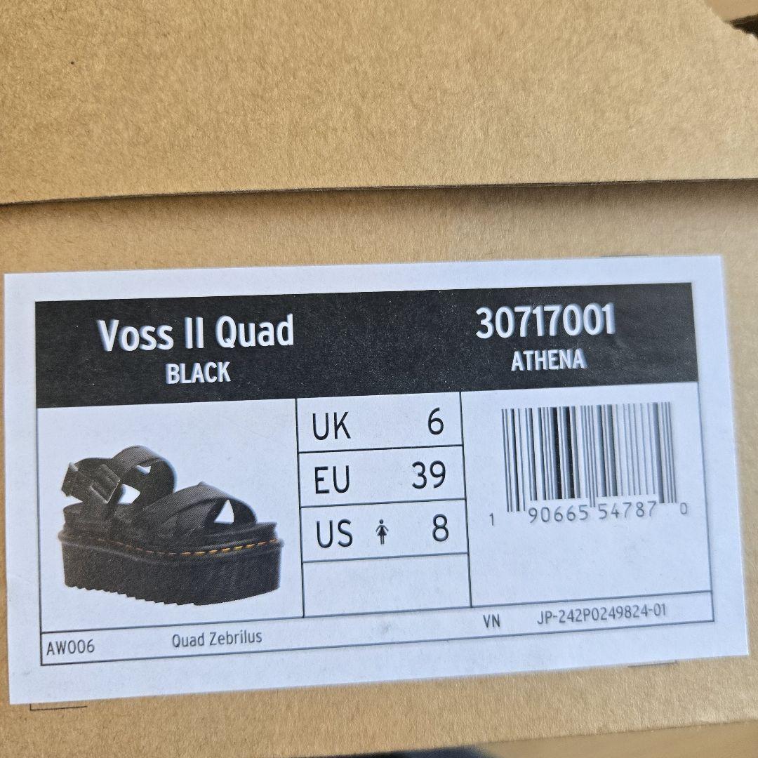 Dr.Martens Voss II Quad サンダル 厚底 ヒール 25cm