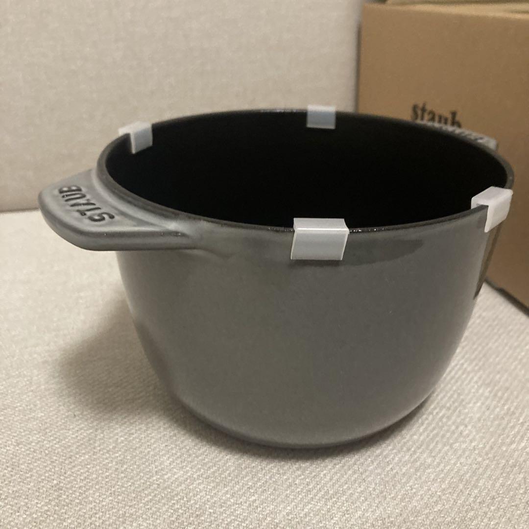 生涯保証】ストウブ ゴハン M グレー 鍋 ラ ココット デ ゴハン