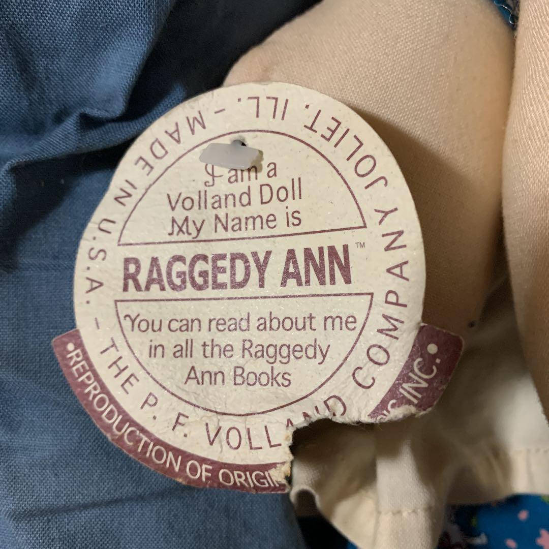 RAGGEDY ANN&ANDY アン&アンディ　カントリードール