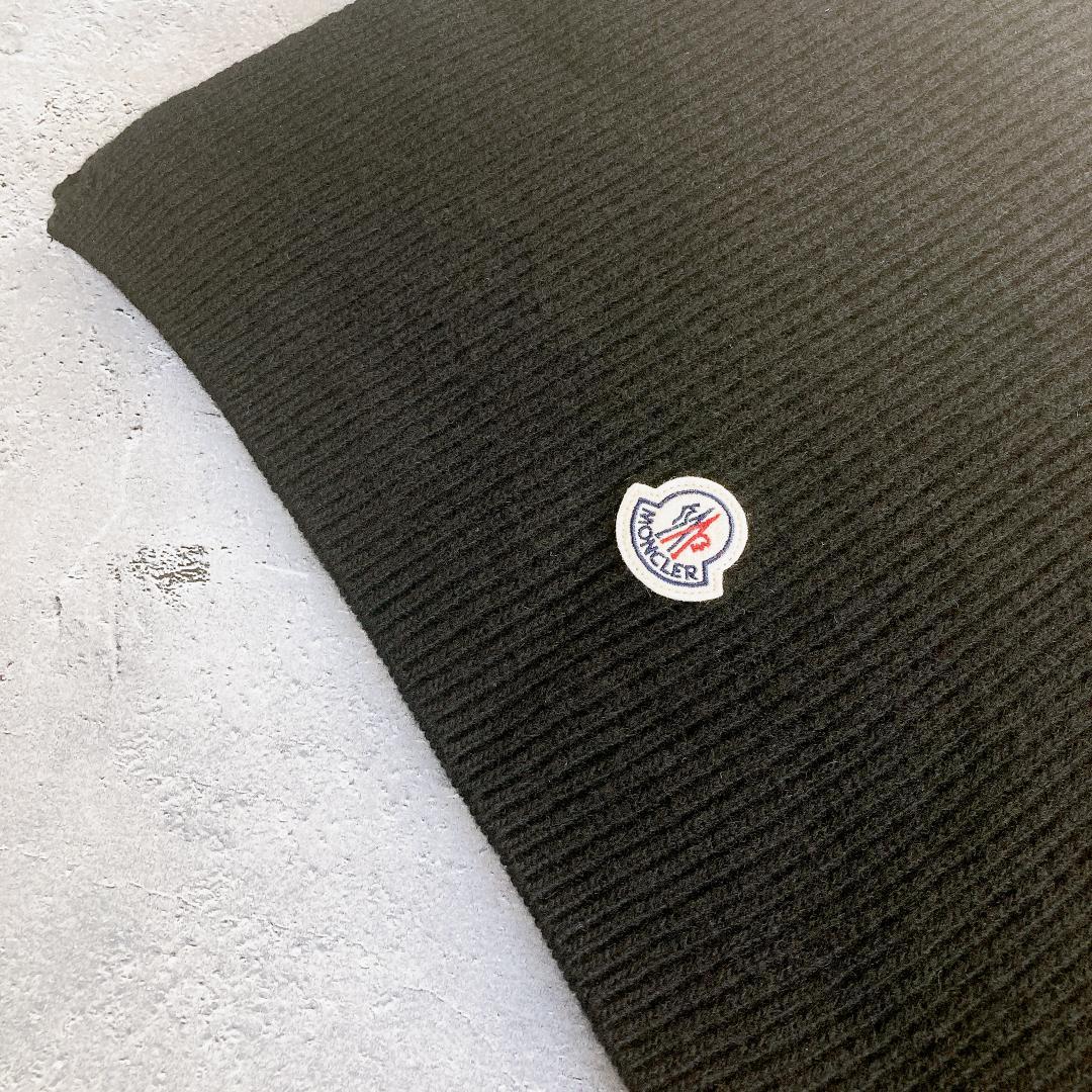 定価¥82,500 MONCLER モンクレール カシミヤ マフラー 女性もOK 定価¥82,500 MONCLER モンクレール カシミヤ マフラー 女性もOK