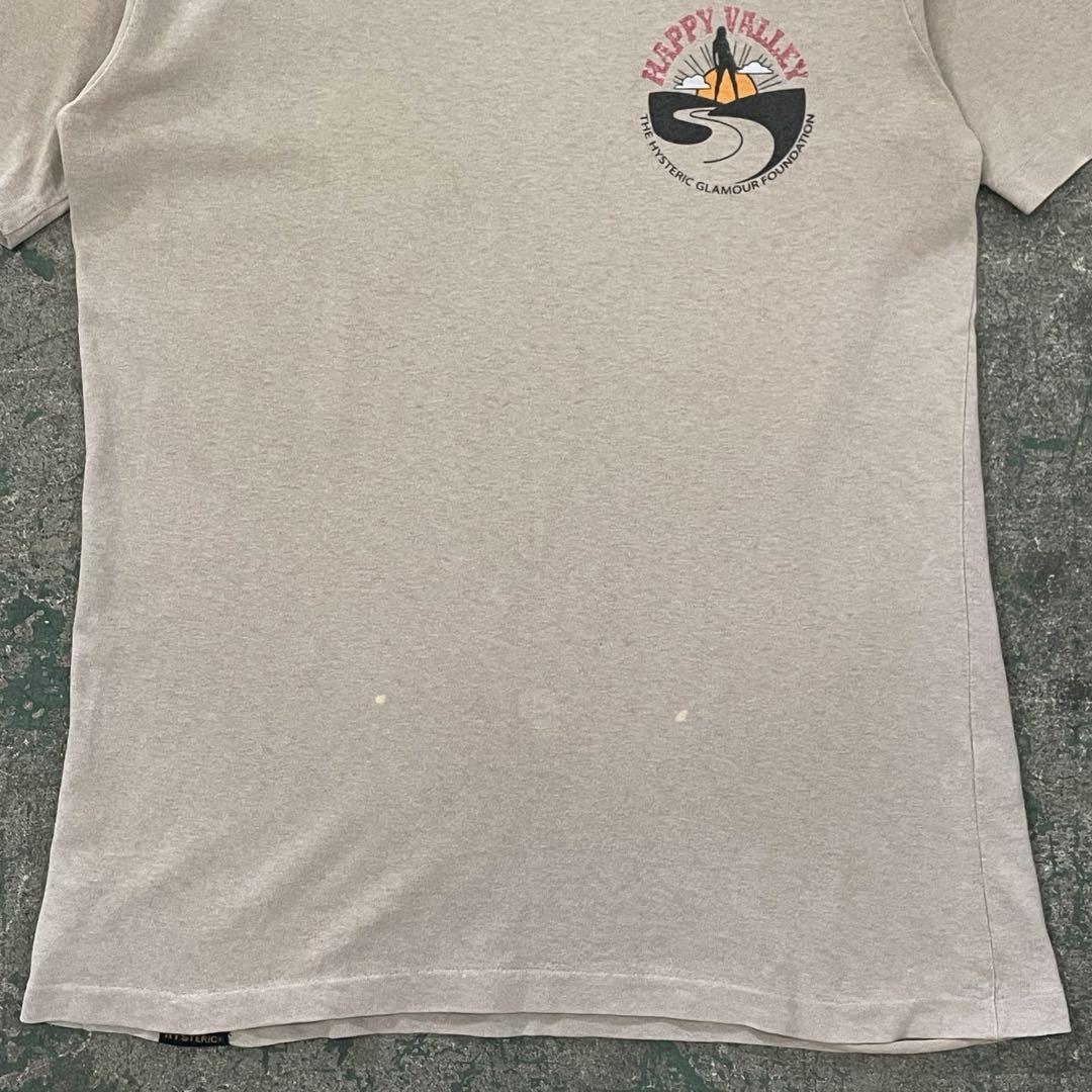 90s 日本製 ヒステリックグラマー Tシャツ サークルロゴプリント