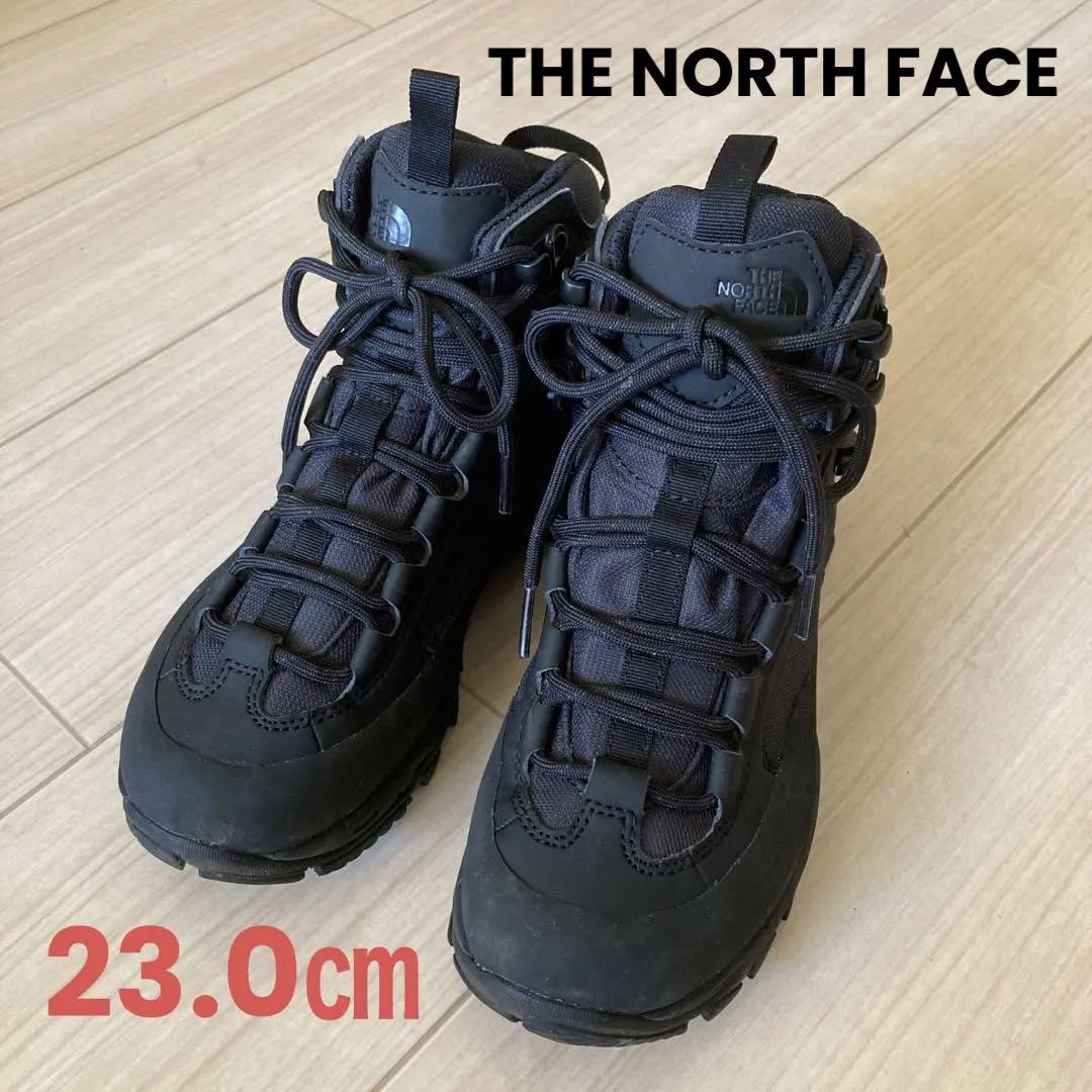 ノースフェイス 靴 23cm 黒 登山 レディース トレッキングシューズ