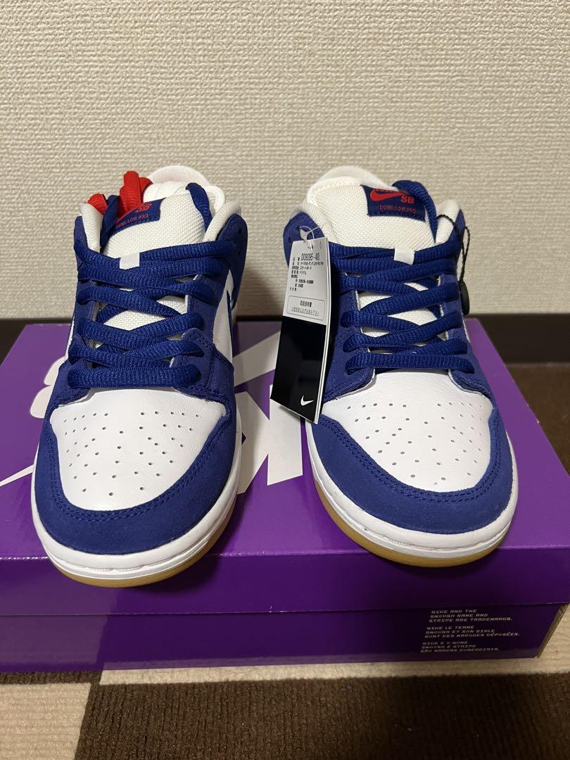靴 Nike SB Dunk Low Los Angeles Dodgers26cm