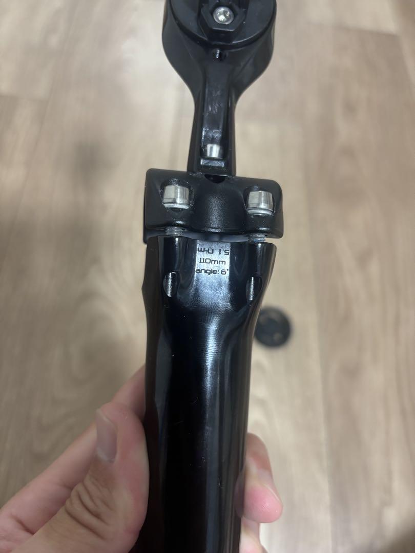 S-WORKS ステム 110mm 6° マウント台付き Specialized S-Works SL Stem With Expander Plug - Components