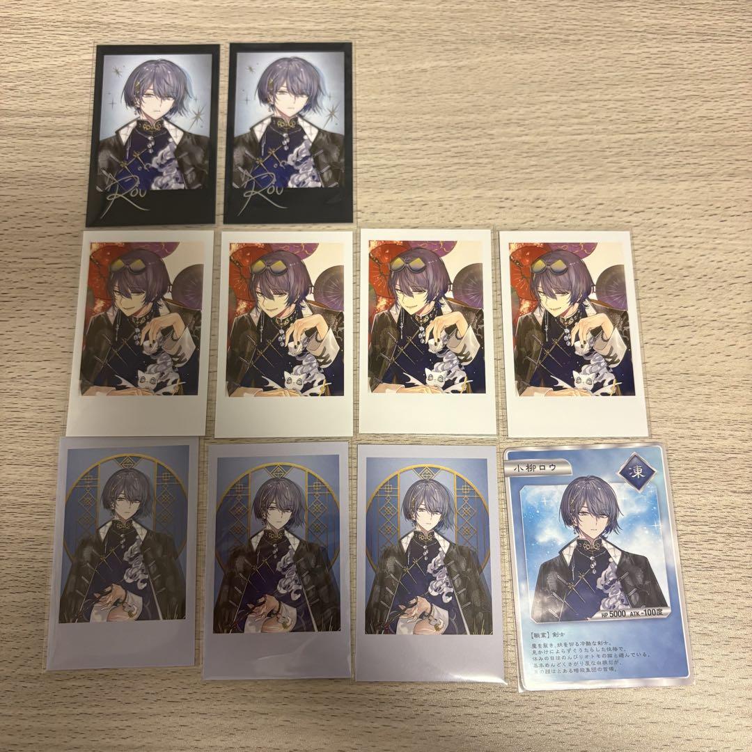 にじさんじ Dytica 2周年 小柳ロウ チェキ風カード
