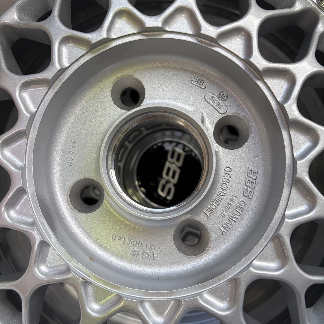 当時物希少 新品 BBS 14インチ ホイール 4本セット