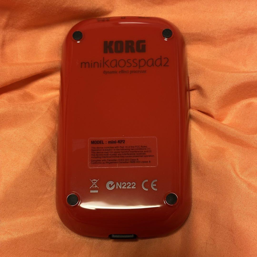 KORG mini kaossilator2 カオシレーター2（説明書有り）