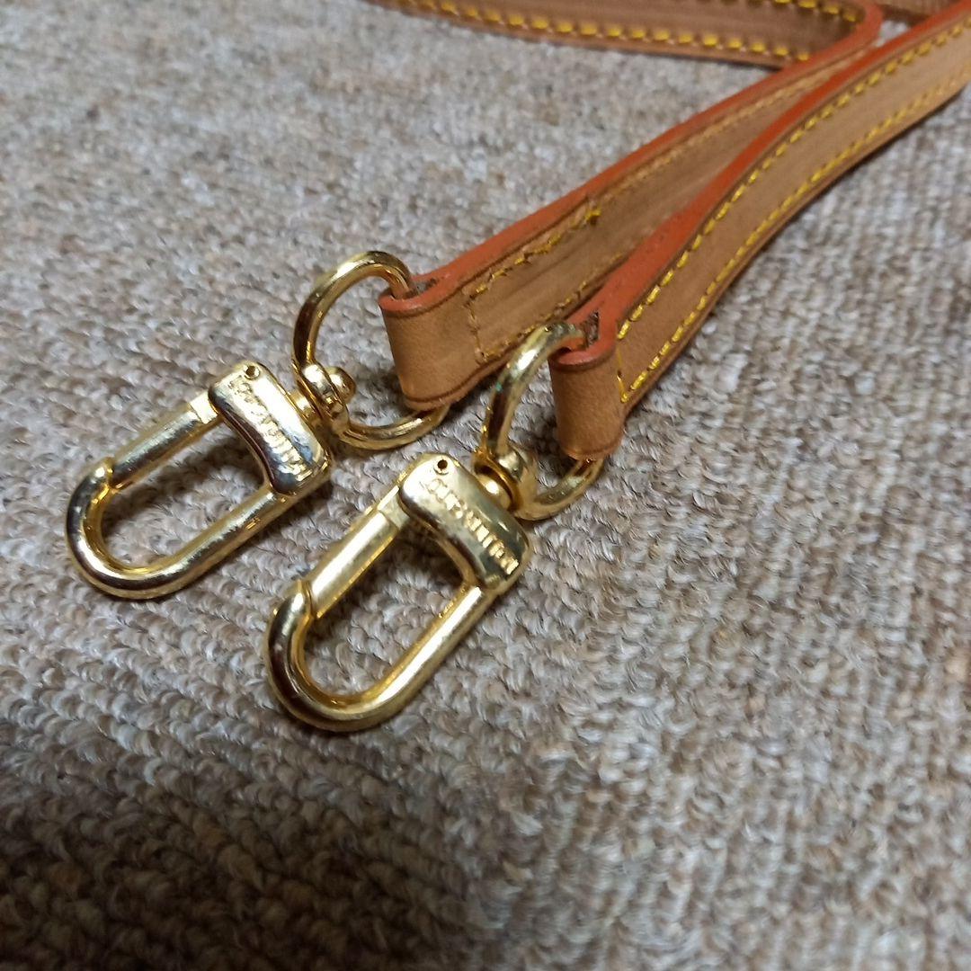 Louis Vuitton レザー ストラップ ベージュ　値下げ可