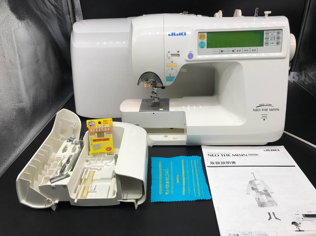 a 0303様用☆文字縫い・自動糸切り ジューキ HZL-2100 高級ミシン