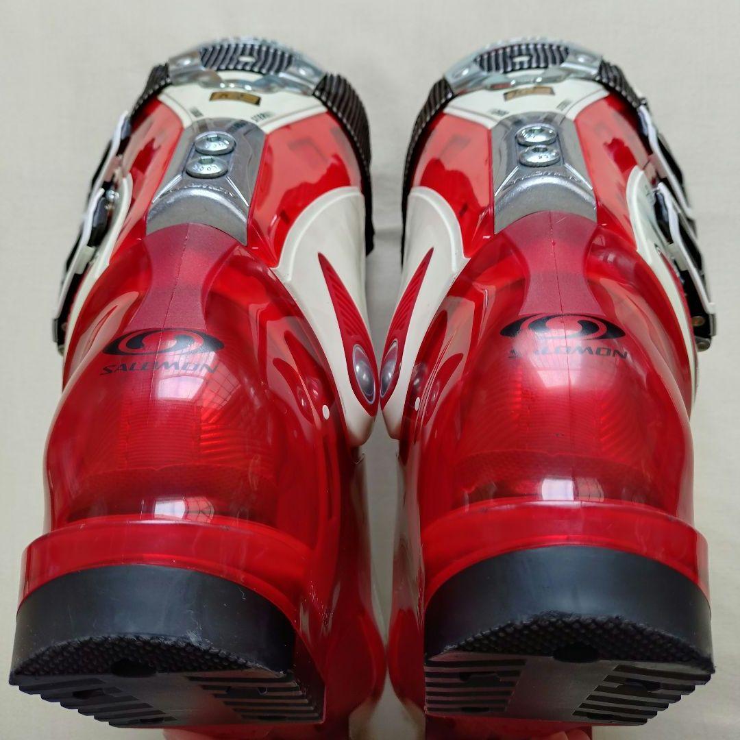 SALOMON スキー ブーツ　赤白
