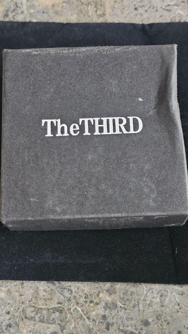 「新品」TheTHIRD スタッズレザーバングル 黒金