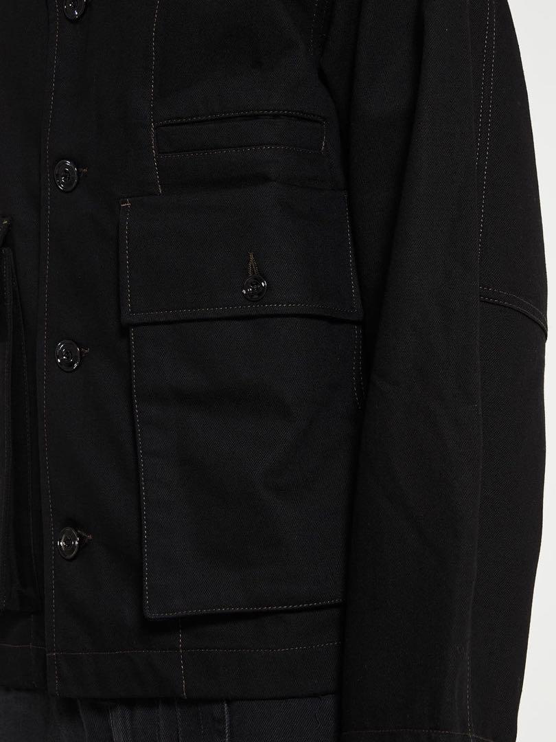 LEMAIRE ルメール BOXY JACKET デニムジャケット 黒 Mサイズ