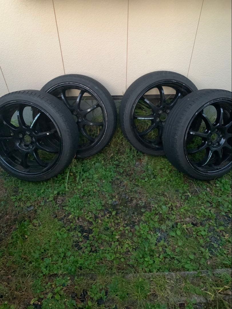 WORKエモーションD9R 4本セット 215 40r18 BRIGHTFACE_UK