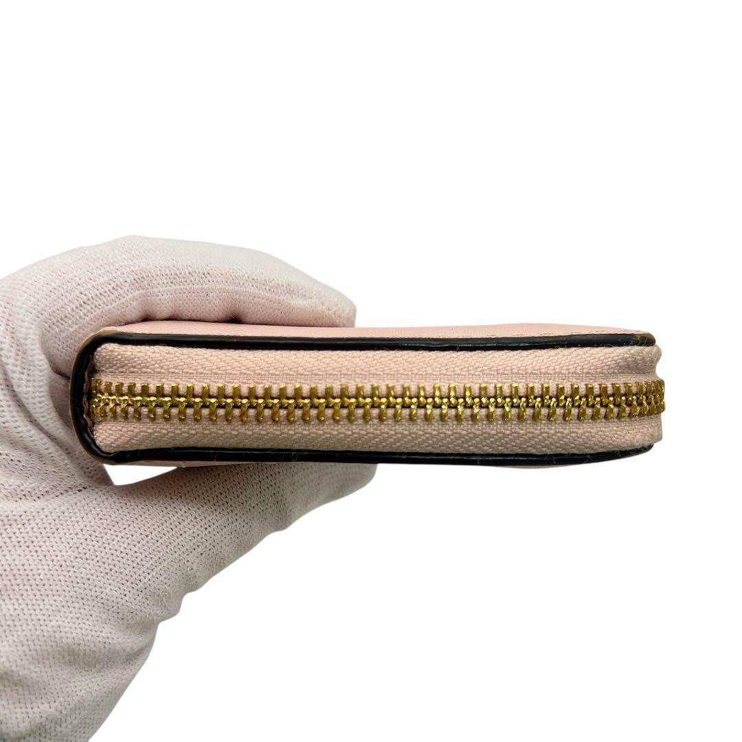 MICHAEL KORS レザー ラウンドファスナー 長財布 7093 - メルカリ