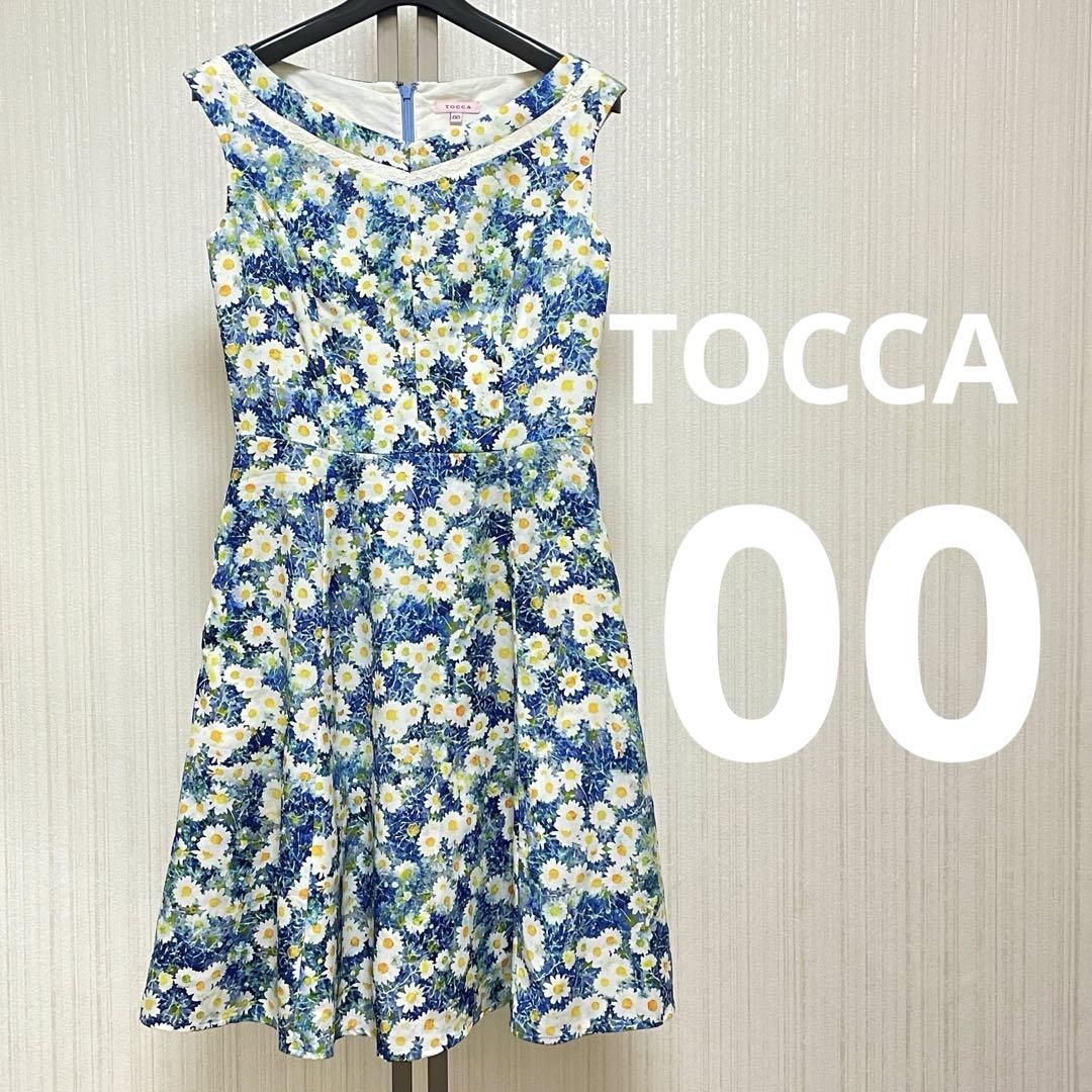 TOCCA 00 XS マーガレット　ワンピース　花柄　フラワープリント