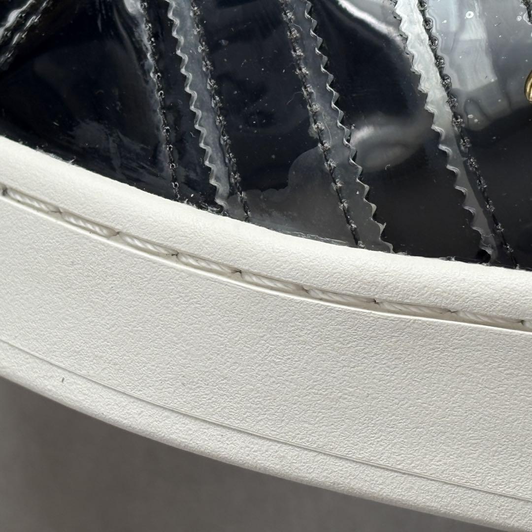 adidas スーパースター ボールド【24.5cm】厚底スニーカー ブラック