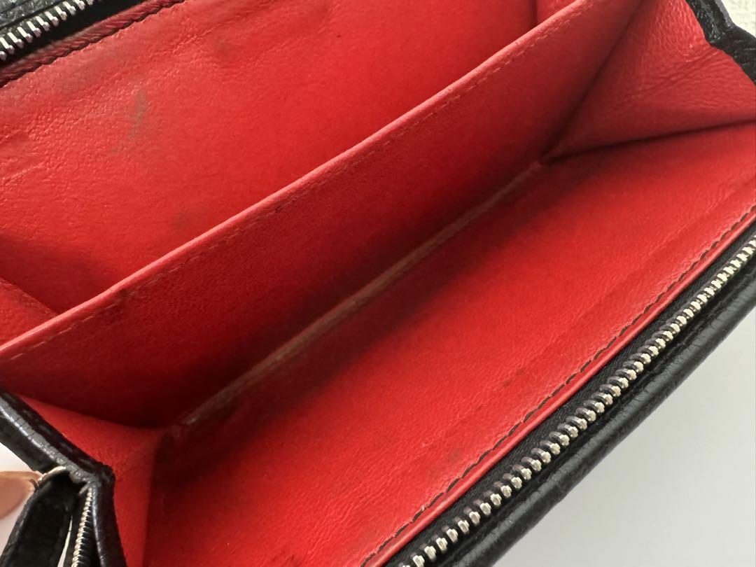 ブルガリ　BVLGARI  二つ折り財布　ロゴクリップ