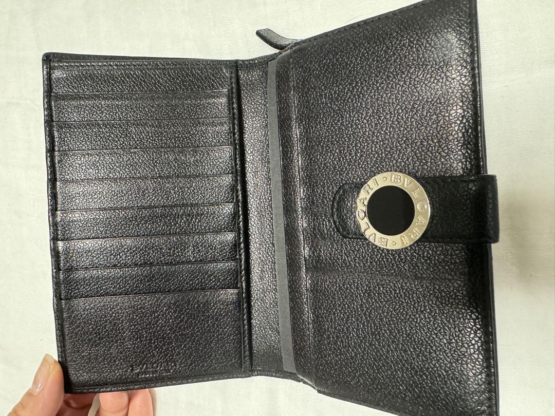 ブルガリ　BVLGARI  二つ折り財布　ロゴクリップ