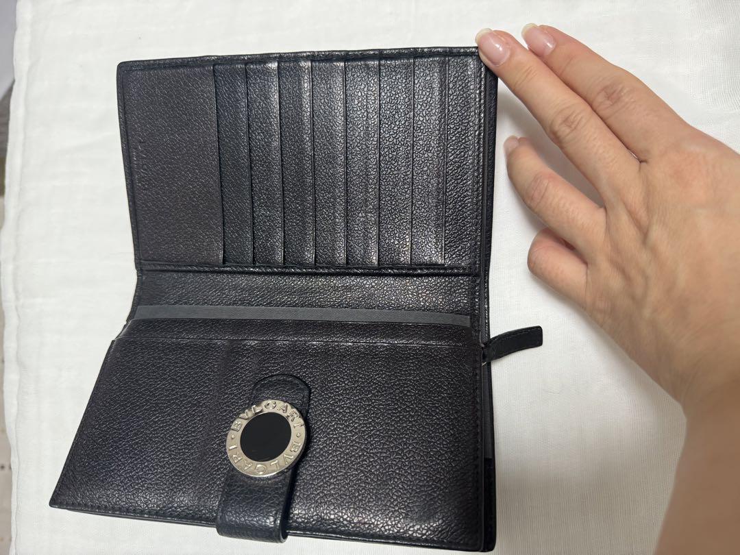 ブルガリ　BVLGARI  二つ折り財布　ロゴクリップ