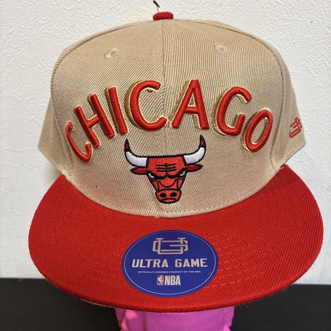 NBA シカゴブルズ キャップ OSFM
