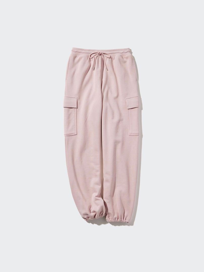 ユニクロ　UNIQLO スウェットカーゴパンツ　ピンク　L UNIQLO ユニクロ スウェットカーゴパンツ ピンク L 完売品