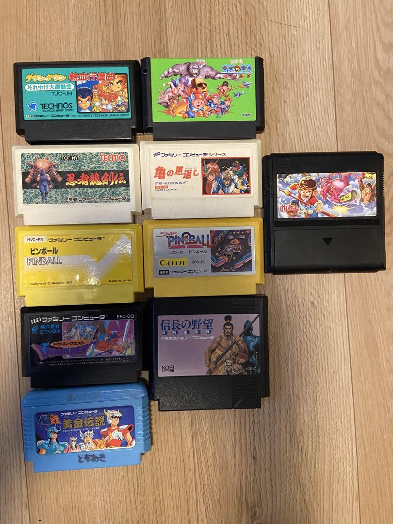 ファミコンカセット　レア品含む10本セット　まとめ売り