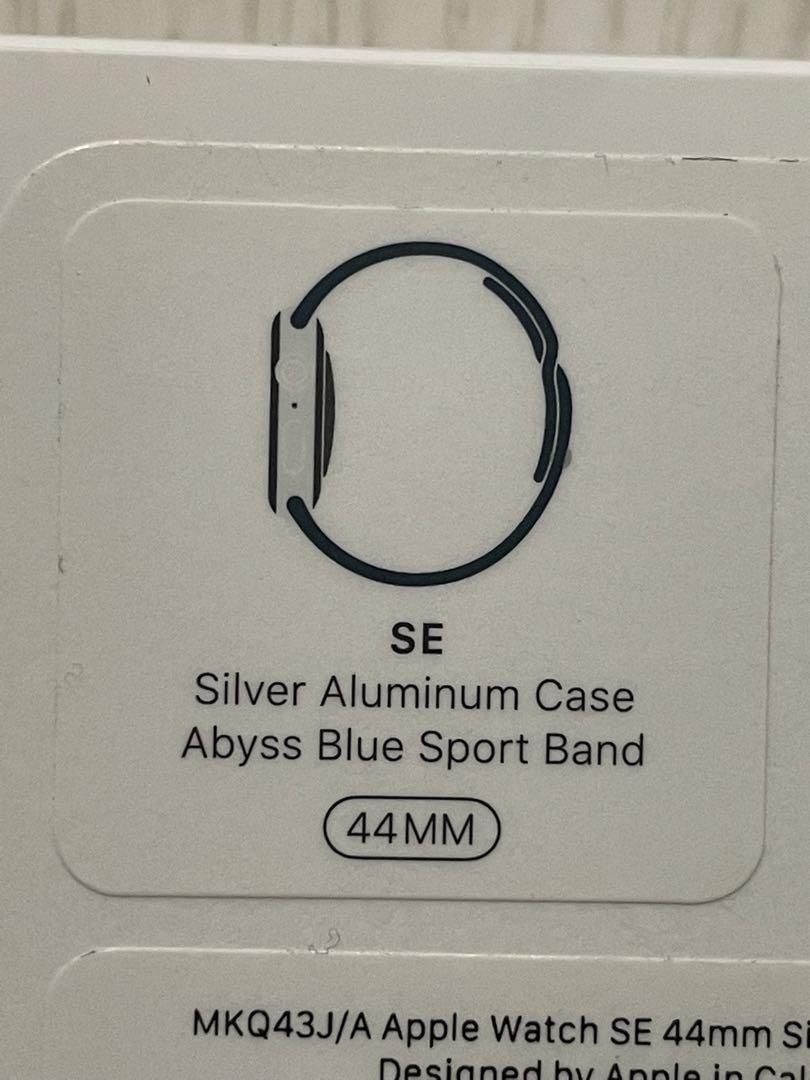 Apple WatchSE44mm AbyssBlue スポーツバンド