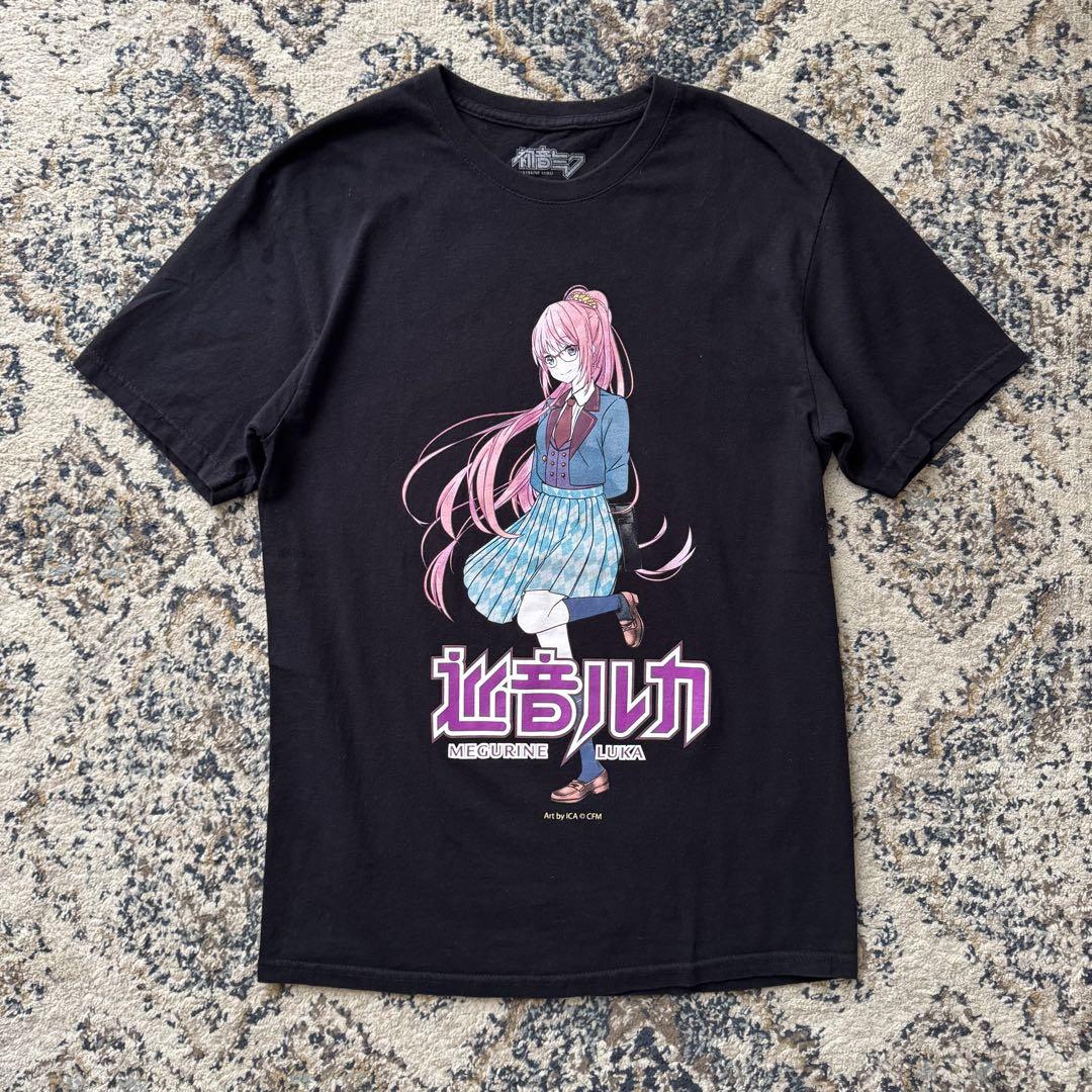 美品】オフィシャル初音ミク 巡音ルカ Tシャツ Mサイズ - メルカリ