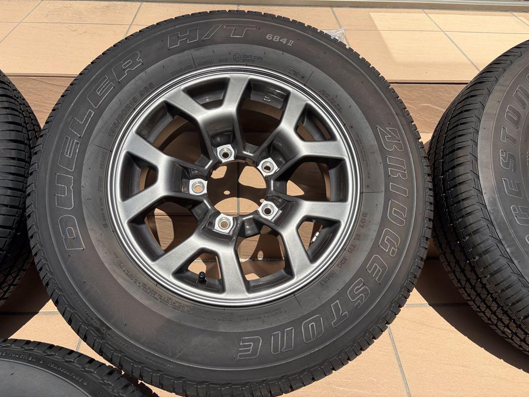 スズキ JB74 ジムニー シエラ 純正 ブリヂストン デューラー 15インチ